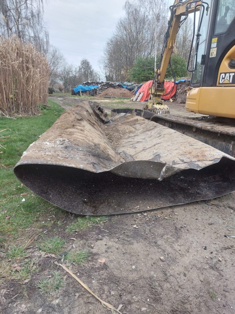 Reeds opgevulde tank 5 Opgevulde tank verwijderen