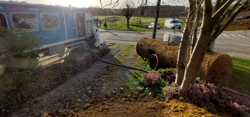 Mazouttank verwijderen 9 Ondergrondse tankverwijdering